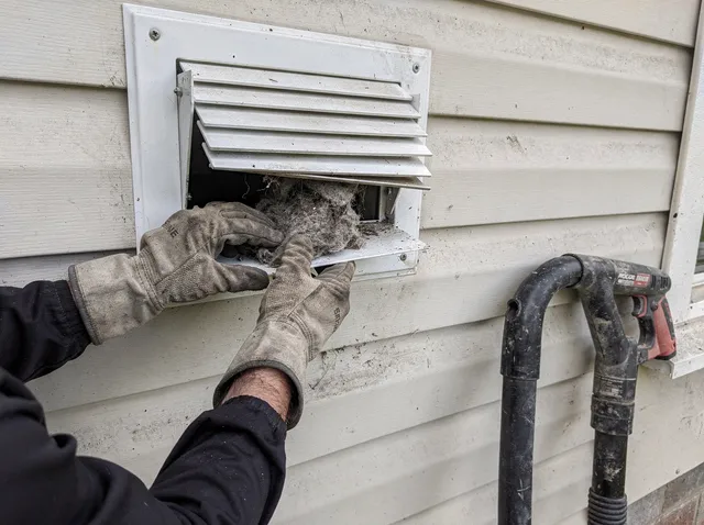 Dryer Exhaust Vent Cleaning in East Hampton