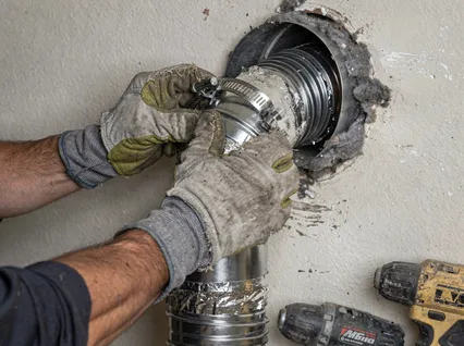 Dryer Vent Hose Installation in East Hampton
