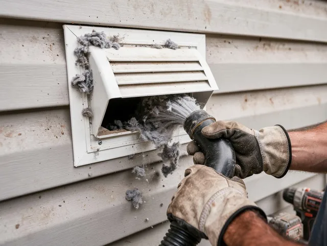 Professional dryer vent cleaning by East Hampton Dryer Vent Cleaning in East Hampton