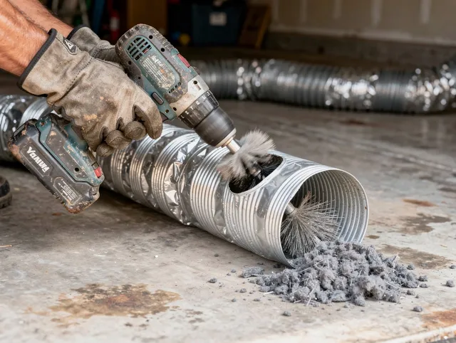 Professional duct cleaning by East Hampton Dryer Vent Cleaning in East Hampton