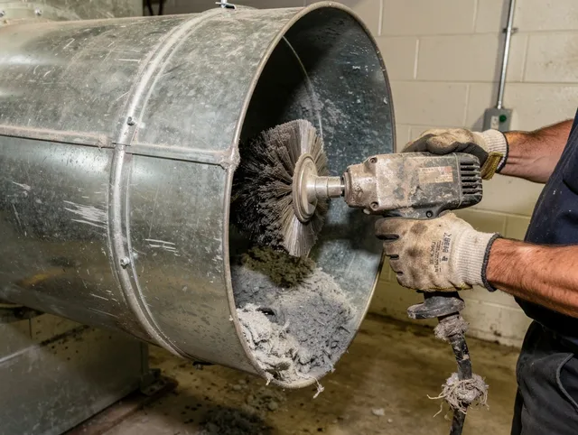 Industrial-grade dryer vent cleaning by East Hampton Dryer Vent Cleaning in East Hampton